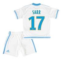 Olympique de Marseille Home Kit 2015/16 - Infants with Sarr 17 printing