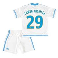 Olympique de Marseille Home Kit 2015/16 - Infants with Zambo Anguissa 29 printing