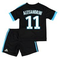 Olympique de Marseille Away Kit 2015/16 - Infants with Alessandrini 11 printing