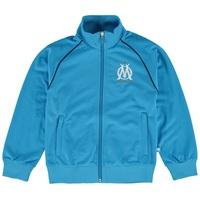 Olympique de Marseille Droit Au But Polyester Track Jacket - Blue - Boys