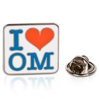 Olympique de Marseille I Love OM Pin Badge