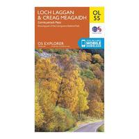 OL 55 Explorer Loch Laggan & Creag Meagaidh Map