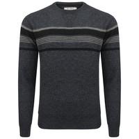 old boys network barton charcoal jumper