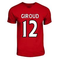 olivier giroud arsenal hero t shirt red