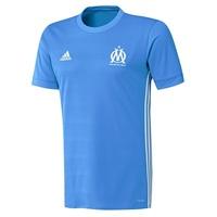 olympique de marseille away shirt 2017 18 with rekik 4 printing black