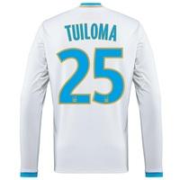 Olympique de Marseille Home Shirt 2016/17 - Long Sleeved with Tuiloma, White