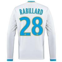 Olympique de Marseille Home Shirt 2016/17 - Long Sleeved with Rabillar, White