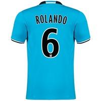 olympique de marseille third shirt 201617 with rolando 6 printing whit ...