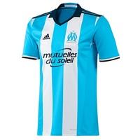 olympique de marseille third shirt 201617 whiteblue