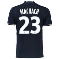 Olympique de Marseille Away Shirt 2016/17 - Junior with Machach 23 pri, Black