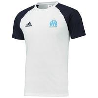 Olympique de Marseille T-Shirt - White/Night Navy/Om Blue, White