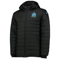 Olympique de Marseille Padded Jacket - Black/Om Blue, Black