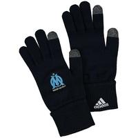 Olympique de Marseille 3 Stripe Gloves - Night Navy, Navy