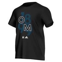 Olympique de Marseille Graphic T-Shirt - Black, Black