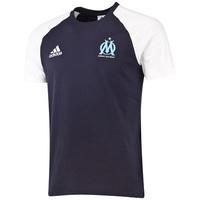 Olympique de Marseille T-Shirt - Night Navy/White/Om Blue, White
