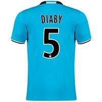 olympique de marseille third shirt 201617 with diaby 5 printing whiteb ...