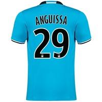 olympique de marseille third shirt 201617 with anguissa 29 printing wh ...