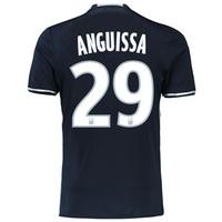 Olympique de Marseille Away Shirt 2016/17 with Anguissa 29 printing, Black