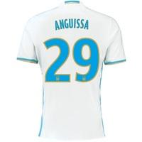 Olympique de Marseille Home Shirt 2016/17 with Anguissa 29 printing, White