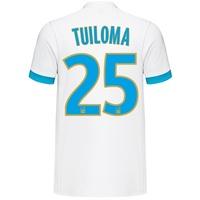 Olympique de Marseille Home Shirt 2017-18 with Tuiloma 25 printing, White