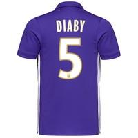 olympique de marseille third shirt 2017 18 with diaby 5 printing na