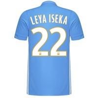 olympique de marseille away shirt 2017 18 with leya iseka 22 printing  ...