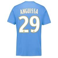 olympique de marseille away shirt 2017 18 kids with anguissa 29 prin b ...