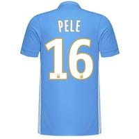 olympique de marseille away shirt 2017 18 with pele gk 16 printing bla ...