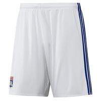 Olympique Lyon Home Shorts 2016-17, White