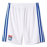 olympique lyon home shorts 2016 17 kids white