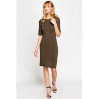 Olive Midi Bodycon Dress