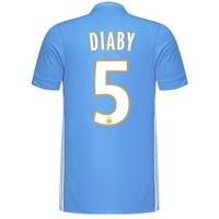 Olympique de Marseille Away Shirt 2017-18 with Diaby 5 printing, Black