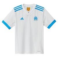 Olympique de Marseille Home Shirt 2017-18 - Kids, White