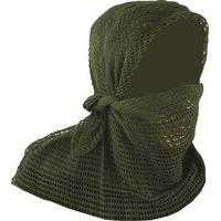Olive Face Veil Protective Scarf