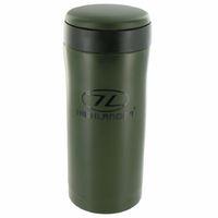 olive sealed thermal travel mug