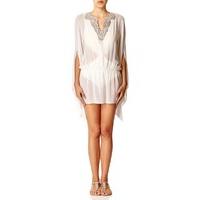 olsen ivory kaftan with embellishment