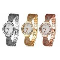 \'Olivia Cussi\' Watch with Swarovski Elements - 3 Colours