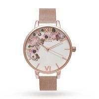 olivia burton ladies winter garden watch