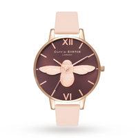 olivia burton ladies animal motif watch