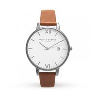 Olivia Burton Timeless Tan & Silver OB15TL04