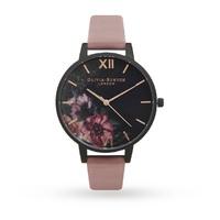 Olivia Burton After Dark Floral Black, Rose & Rose Gold