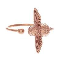 Olivia burton Rose Gold Plated 3D Moulded Bee Ring