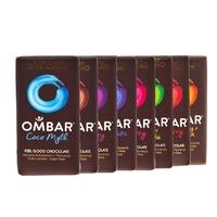 ombar organic chocolate bar taster pack 8 x 35g