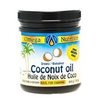 omega nutrition organic coconut oil 454g
