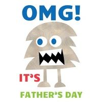 omg its fathers day l fathers day card