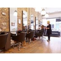 ombr hair colouring cut and blow dry with senior stylist