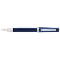 Omas Bologna Blu Madreperla Mother of Pearl Cotton Resin Blue Fountain Pen