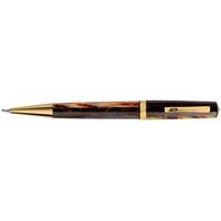 omas arte italiana milord arco brown gold trim pencil