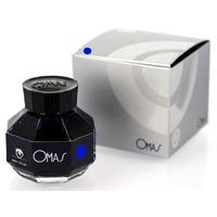 omas ink bottle 62cc blue