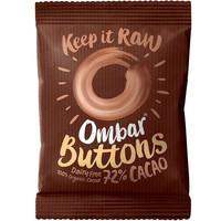 Ombar Buttons Raw 72% Cacao (25g)